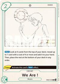 We Are! - Extra Booster: Anime 25th Collection - EB02-020