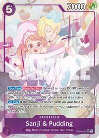 Sanji & Pudding (Alternate Art) - Extra Booster: Anime 25th Collection - EB02-035