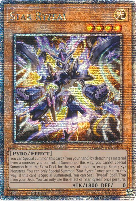 Star Ryzeal [ALIN-EN022] Quarter Century Secret Rare