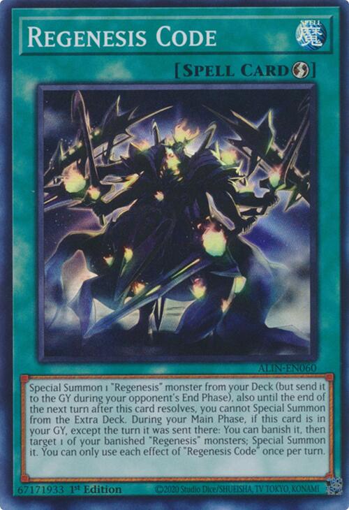 Regenesis Code [ALIN-EN060] Super Rare