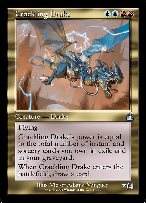 Crackling Drake - Ravnica Remastered - 362