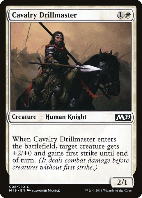 Cavalry Drillmaster - Core Set 2019 - 8