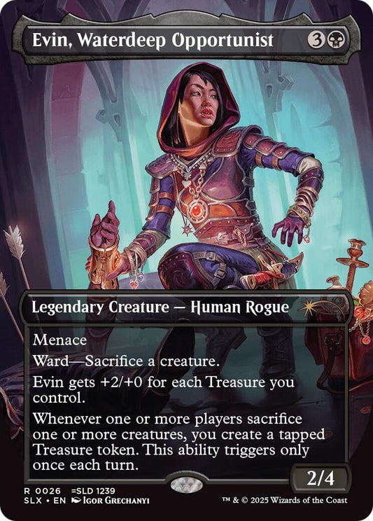 Image for Evin, Waterdeep Opportunist (26) (SLX) - Magic: The Gathering