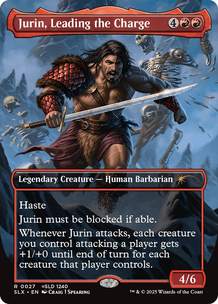 Image for Jurin, Leading the Charge (27) (SLX) - Magic: The Gathering