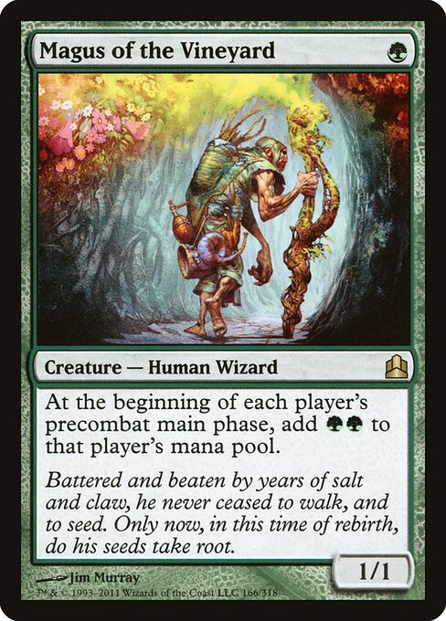 Magus of the Vineyard - Commander 2011 - 166