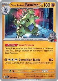 Team Rocket's Tyranitar - SV10: Destined Rivals - 096/182