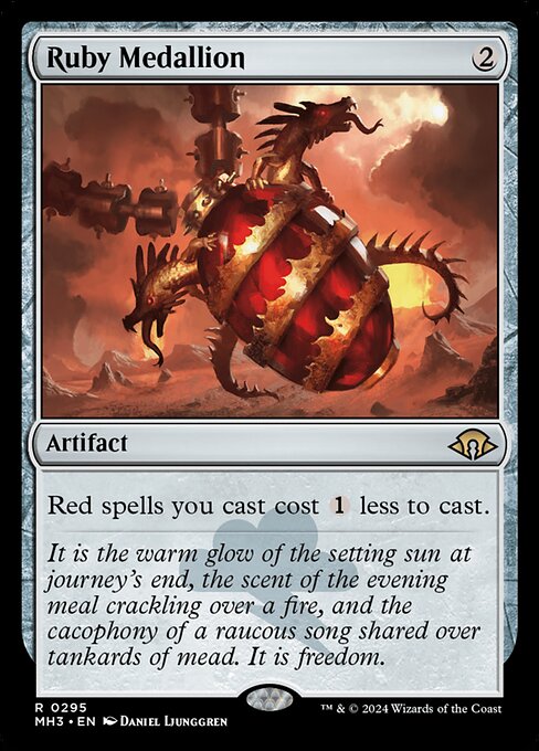 Ruby Medallion - Modern Horizons 3 - 295