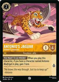 Antonio's Jaguar - Faithful Companion - Reign of Jafar - 31/204