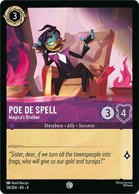 Poe De Spell - Magica's Brother - Reign of Jafar - 58/204