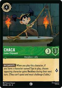Chaca - Junior Chipmunk - Reign of Jafar - 88/204