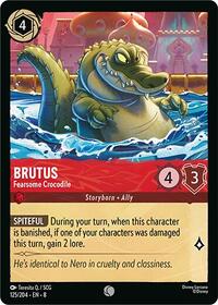 Brutus - Fearsome Crocodile - Reign of Jafar - 125/204