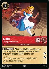 Alice - Courageous Keyholder - Reign of Jafar - 127/204