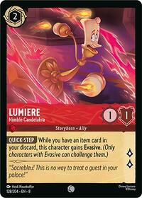 Lumiere - Nimble Candelabra - Reign of Jafar - 128/204
