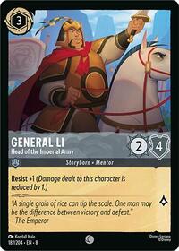 General Li - Head of the Imperial Army - Reign of Jafar - 187/204