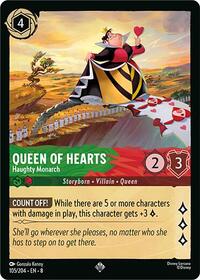 Queen of Hearts - Haughty Monarch - Reign of Jafar - 105/204