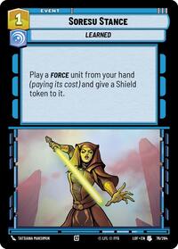 Soresu Stance - Legends of the Force - 076/264