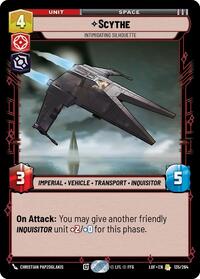 Scythe - Intimidating Silhouette - Legends of the Force - 135/264