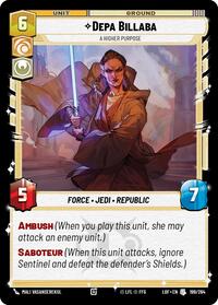 Depa Billaba - A Higher Purpose - Legends of the Force - 199/264