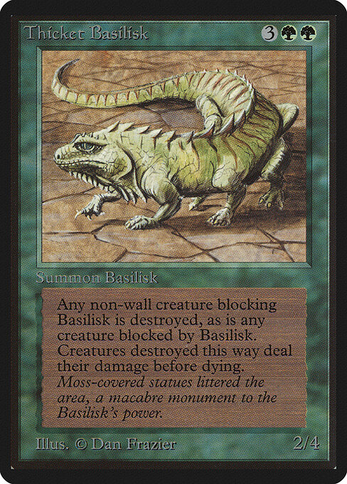 Thicket Basilisk - Limited Edition Beta - 219
