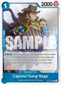 Capone"Gang"Bege (048) - A Fist of Divine Speed - OP11-048