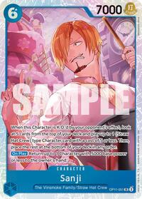 Sanji - A Fist of Divine Speed - OP11-051