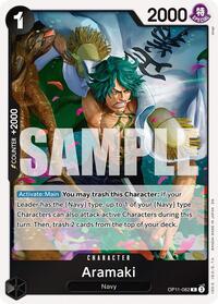 Aramaki - A Fist of Divine Speed - OP11-082
