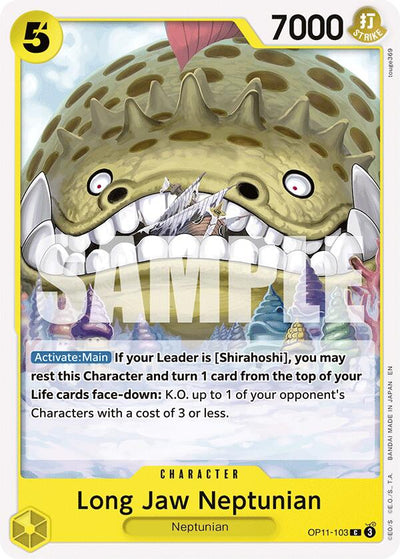 Long-Jaw Neptunian [A Fist of Divine Speed]