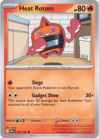Heat Rotom - SV10: Destined Rivals - 043/182