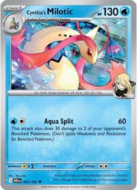 Cynthia's Milotic - SV10: Destined Rivals - 053/182