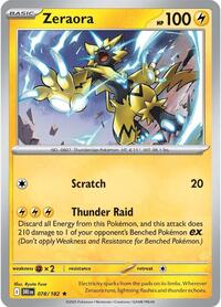 Zeraora - SV10: Destined Rivals - 078/182