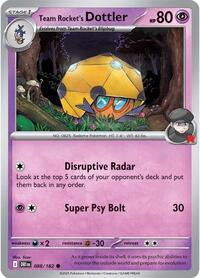 Team Rocket's Dottler - SV10: Destined Rivals - 088/182