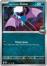 Team Rocket's Zubat - SV10: Destined Rivals - 120/182