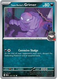 Team Rocket's Grimer - SV10: Destined Rivals - 123/182