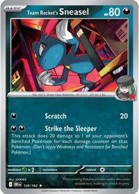 Team Rocket's Sneasel - SV10: Destined Rivals - 128/182