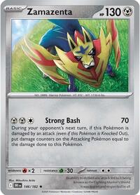 Zamazenta - 146/182 - SV10: Destined Rivals - 146/182