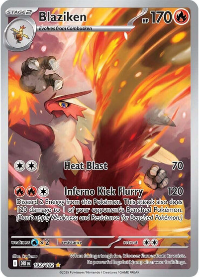 Blaziken (192/182) [Scarlet & Violet: Destined Rivals]