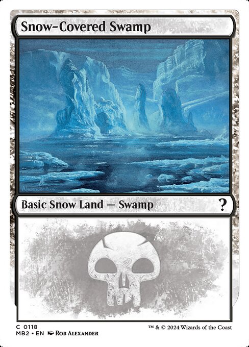 Snow-Covered Swamp - Mystery Booster 2 - 118