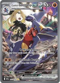 Cynthia's Garchomp ex - 232/182 - SV10: Destined Rivals - 232/182
