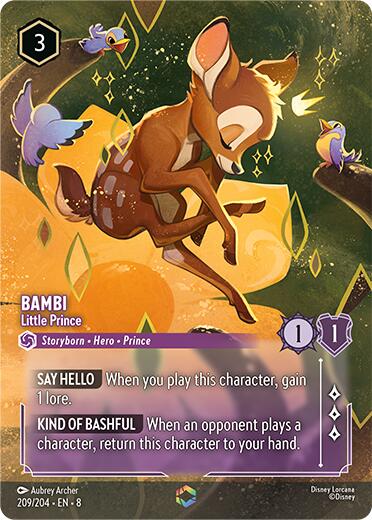 Bambi - Little Prince (Enchanted) (209/204) [Reign of Jafar]