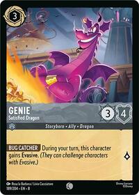 Genie - Satisfied Dragon - Reign of Jafar - 189/204