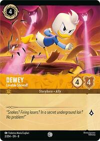 Dewey - Lovable Showoff (Foil) - Reign of Jafar - 2/204