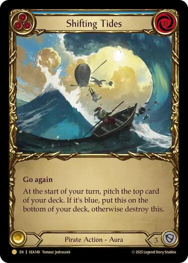 Shifting Tides (Treasure) [SEA148] (High Seas)  Cold Foil