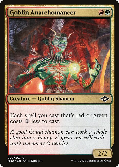 Goblin Anarchomancer - Modern Horizons 2 - 200