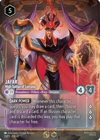 Jafar - High Sultan of Lorcana (Store Championship) - Disney Lorcana Promo Cards - 33