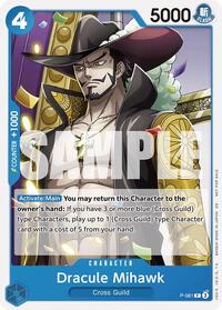 Dracule Mihawk (OP11 Release Event) - One Piece Promotion Cards - P-081