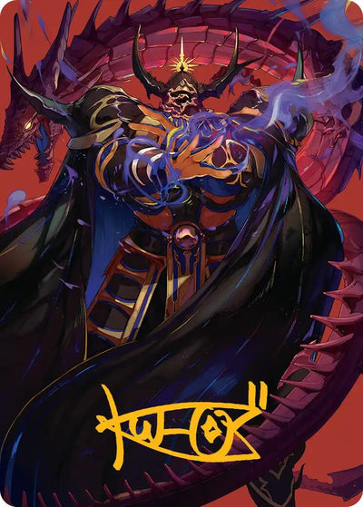 Golbez, Crystal Collector Art Card (Gold-Stamped Signature) [FINAL FANTASY Art Series]