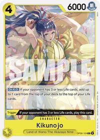 Kikunojo (Reprint) - ST-28: Starter Deck 28 GREEN/YELLOW Yamato - OP06-104