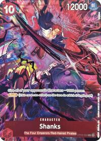 Shanks (004) (English Version 2nd Anniversary Set) - One Piece Promotion Cards - OP09-004