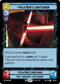 Kylo Ren's Lightsaber - Legends of the Force - 040/264
