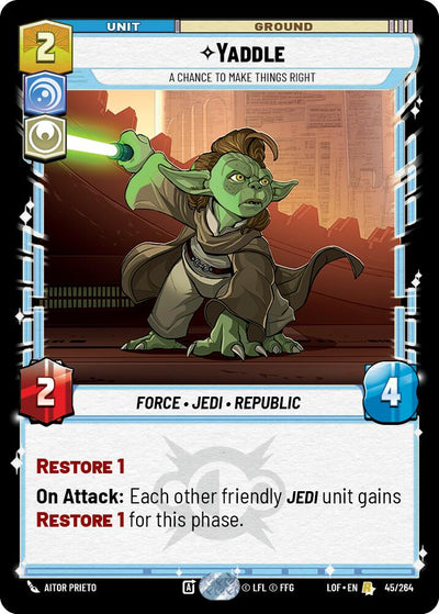 Yaddle - A Chance To Make Things Right (45/264) (45/264) [Legends of the Force]